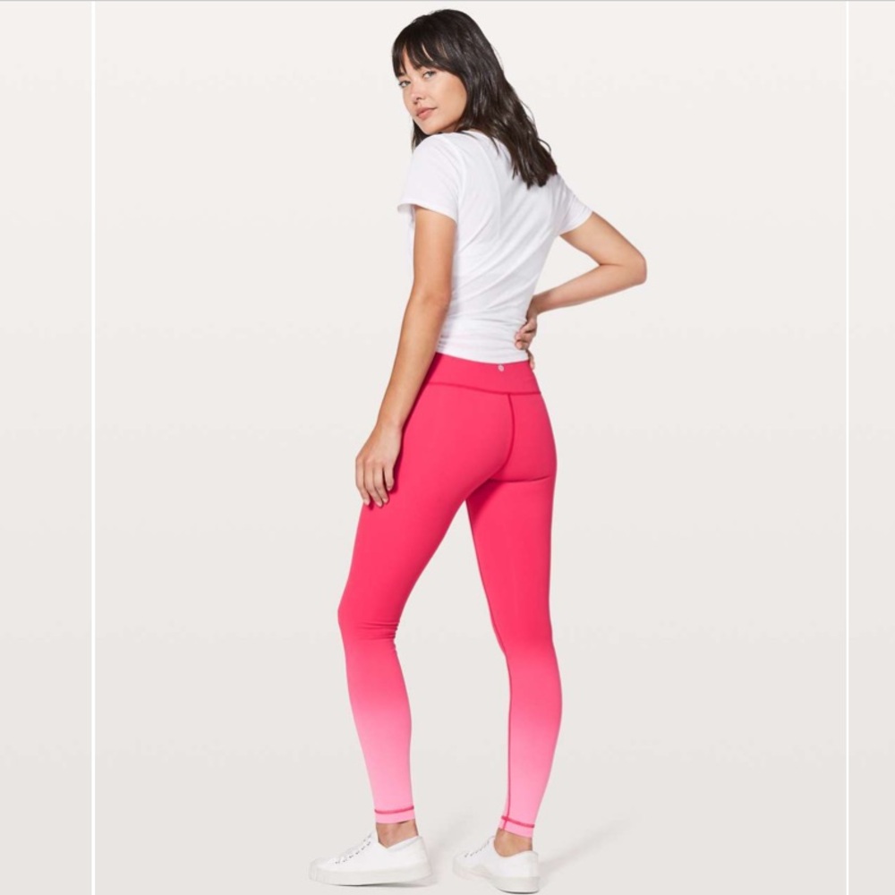 Lululemon Wunder Under Hi-Rise Tight (Ombre) *28" size 4